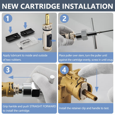 Tearel in a bathroom repair scene showing quick DIY installation benefit