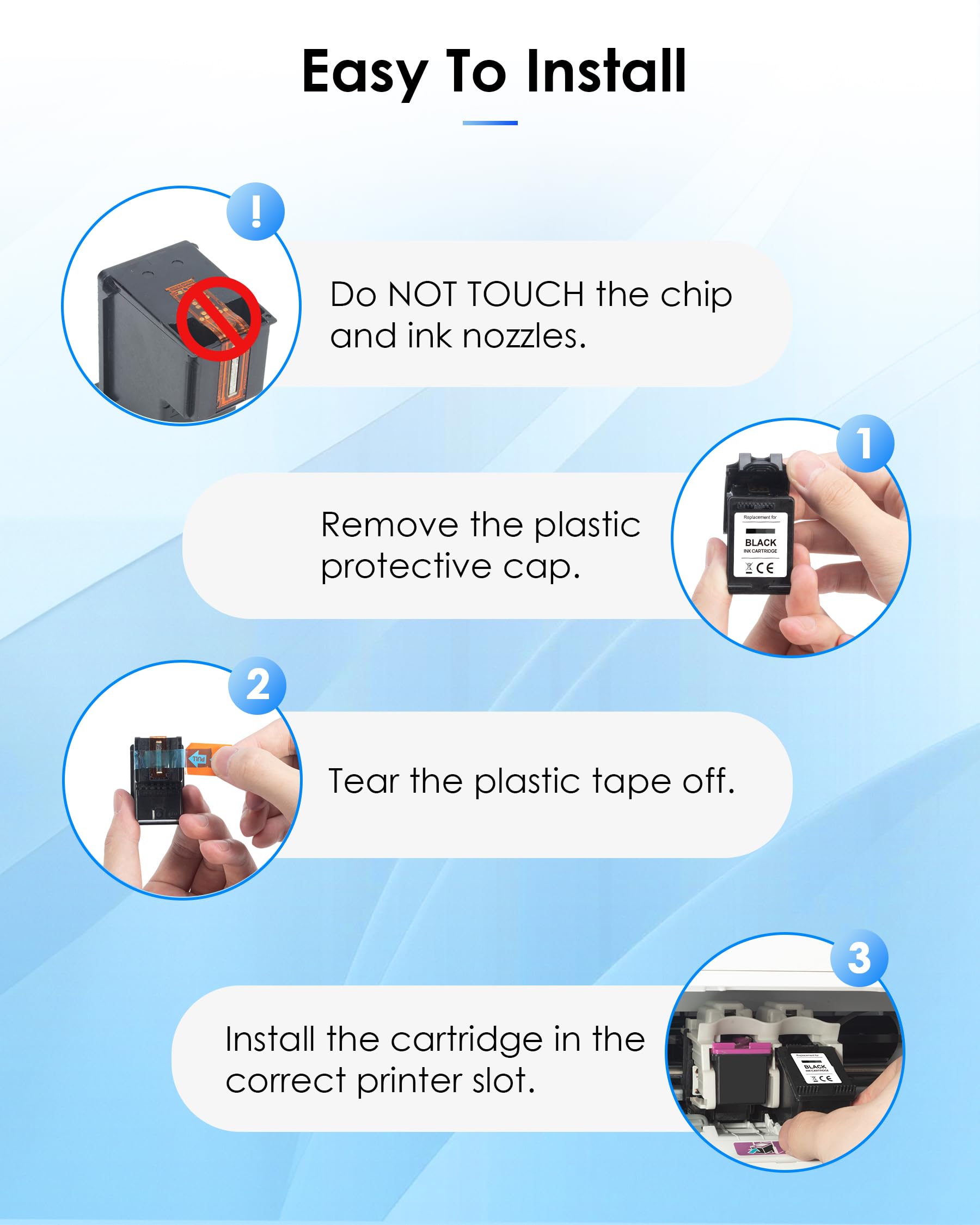 TECKKIN packaging opened with user guide showing included items and quick setup