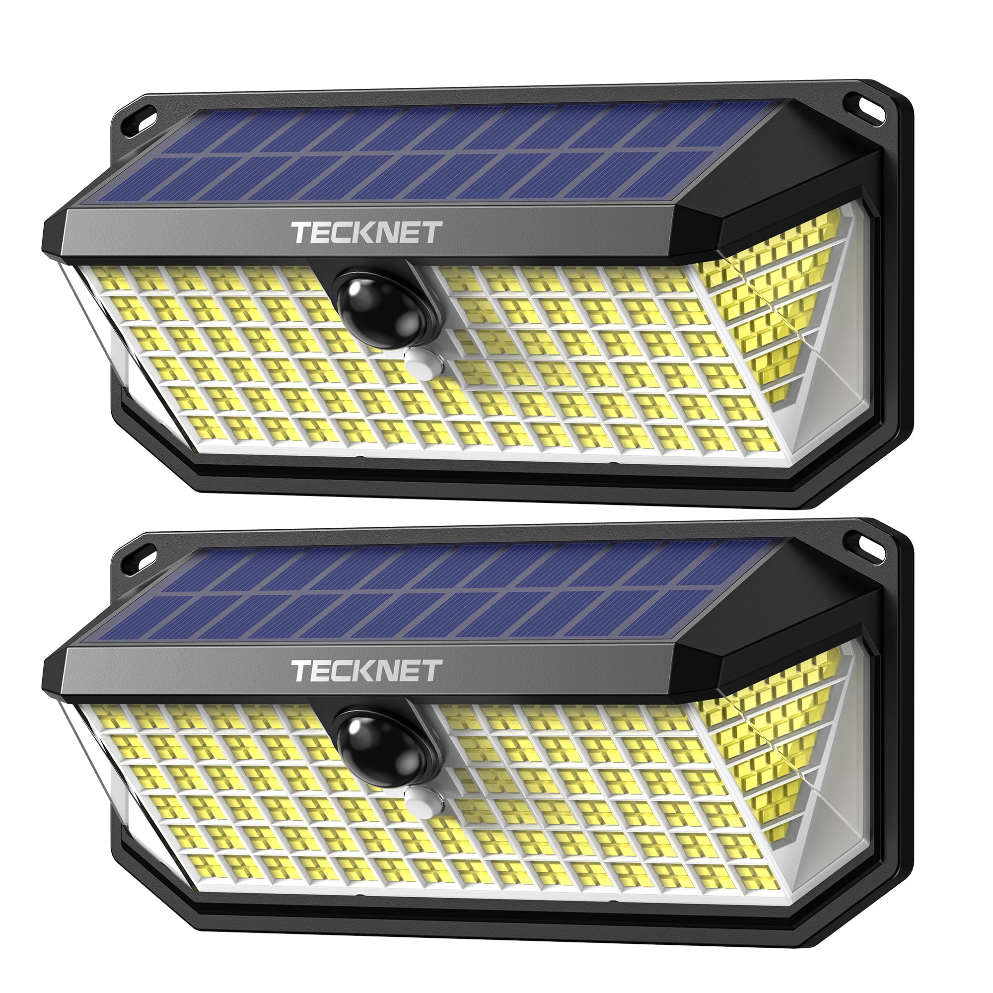 TECKNET vista frontal del pack 2 beneficiando iluminación potente
