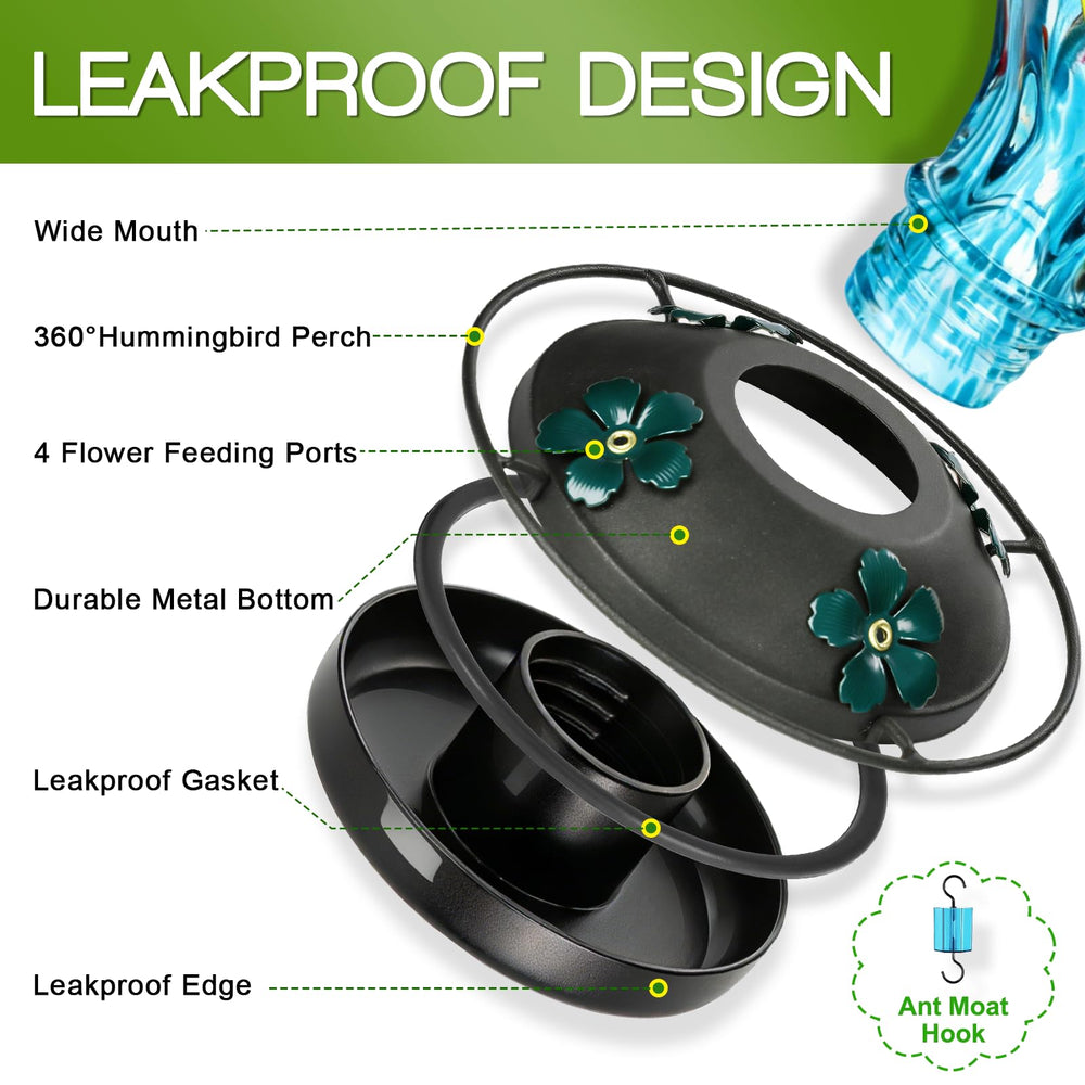 Tegarbed ant moat top detail blocking crawling pests for cleaner nectar