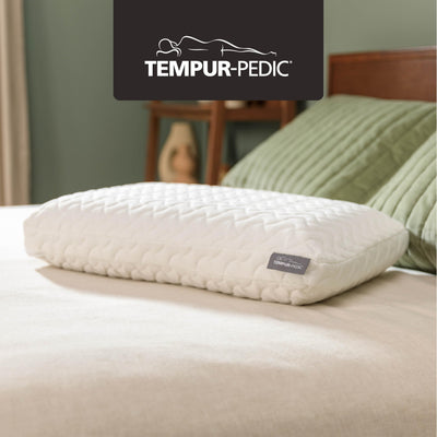 Tempur-Pedic single TEMPUR-Cloud pillow front view delivering extra-soft support