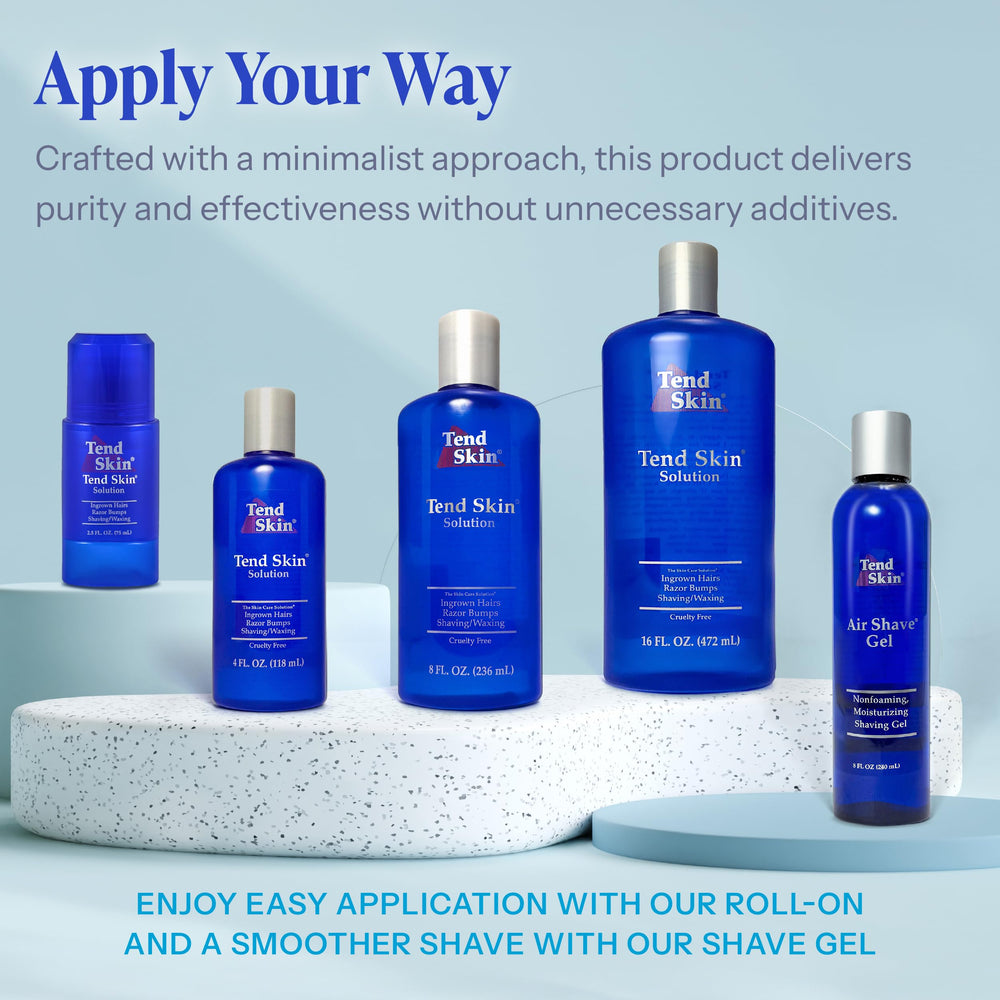 Tend Skin en la rutina de afeitado para prevenir vellos encarnados