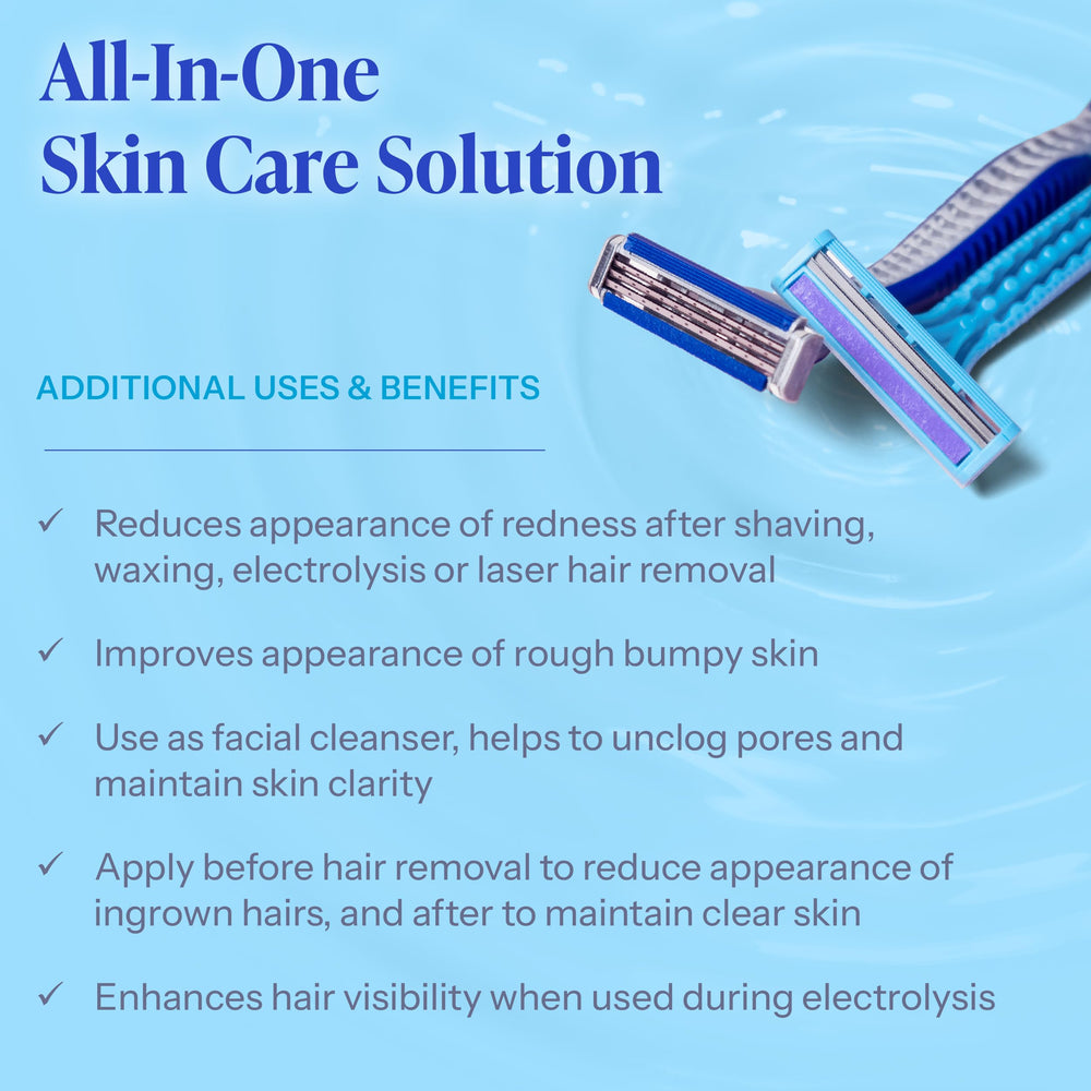 Etiqueta de Tend Skin mostrando ingredientes y origen Estados Unidos