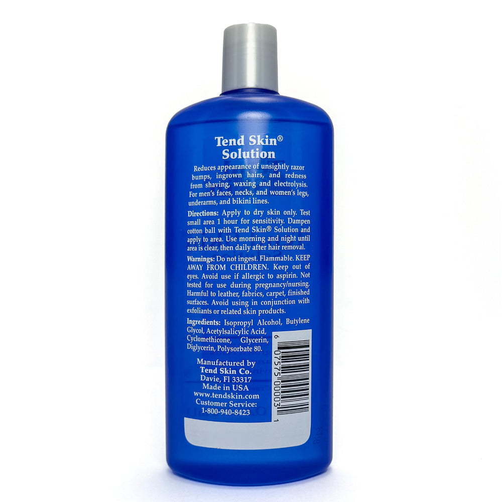 Uso de Tend Skin en axilas para reducir protuberancias y enrojecimiento