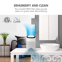Tenergy Sorbi removed 1.0L water tank demonstrating convenient emptying