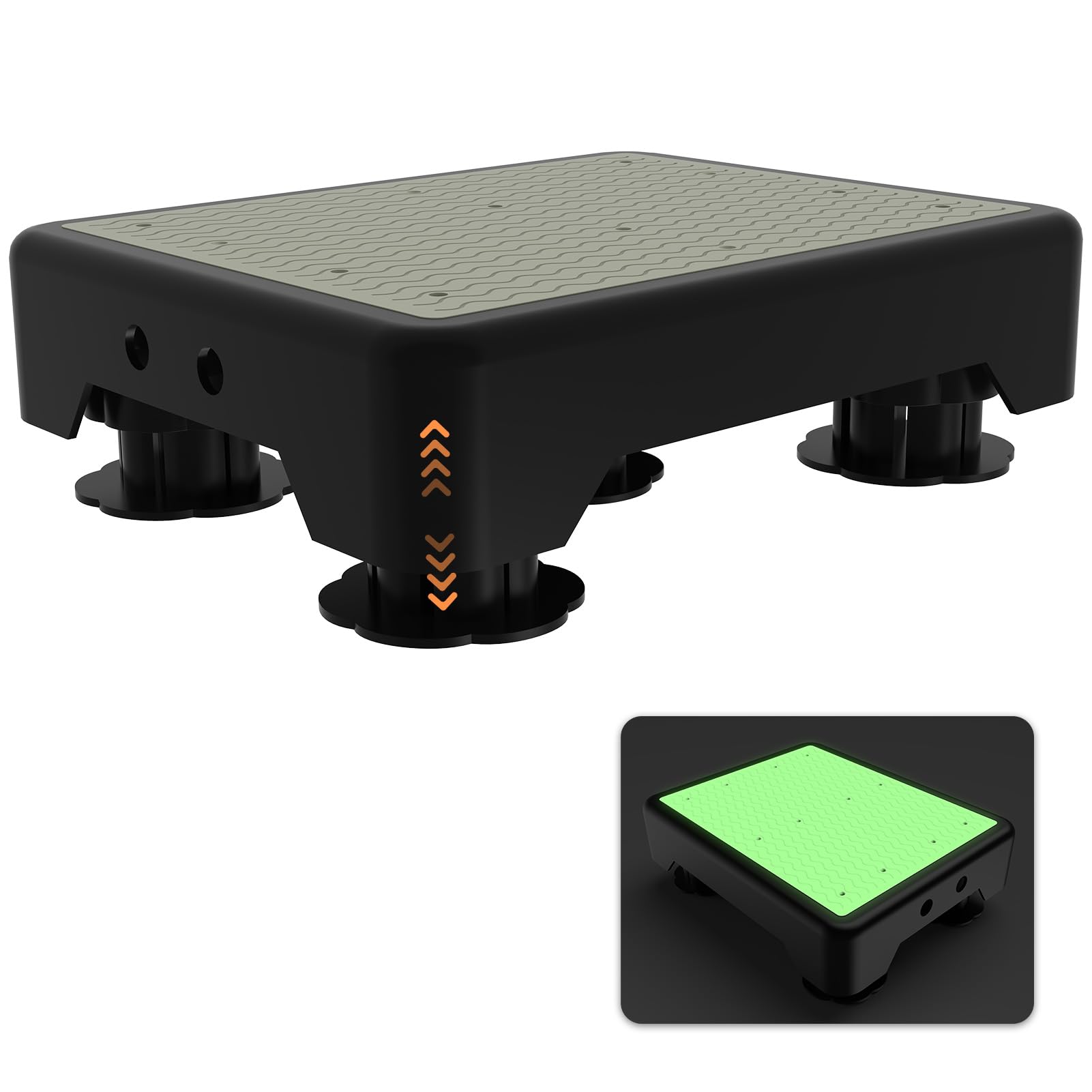 TENGYI front view showing stable platform and wide base for safer stepping