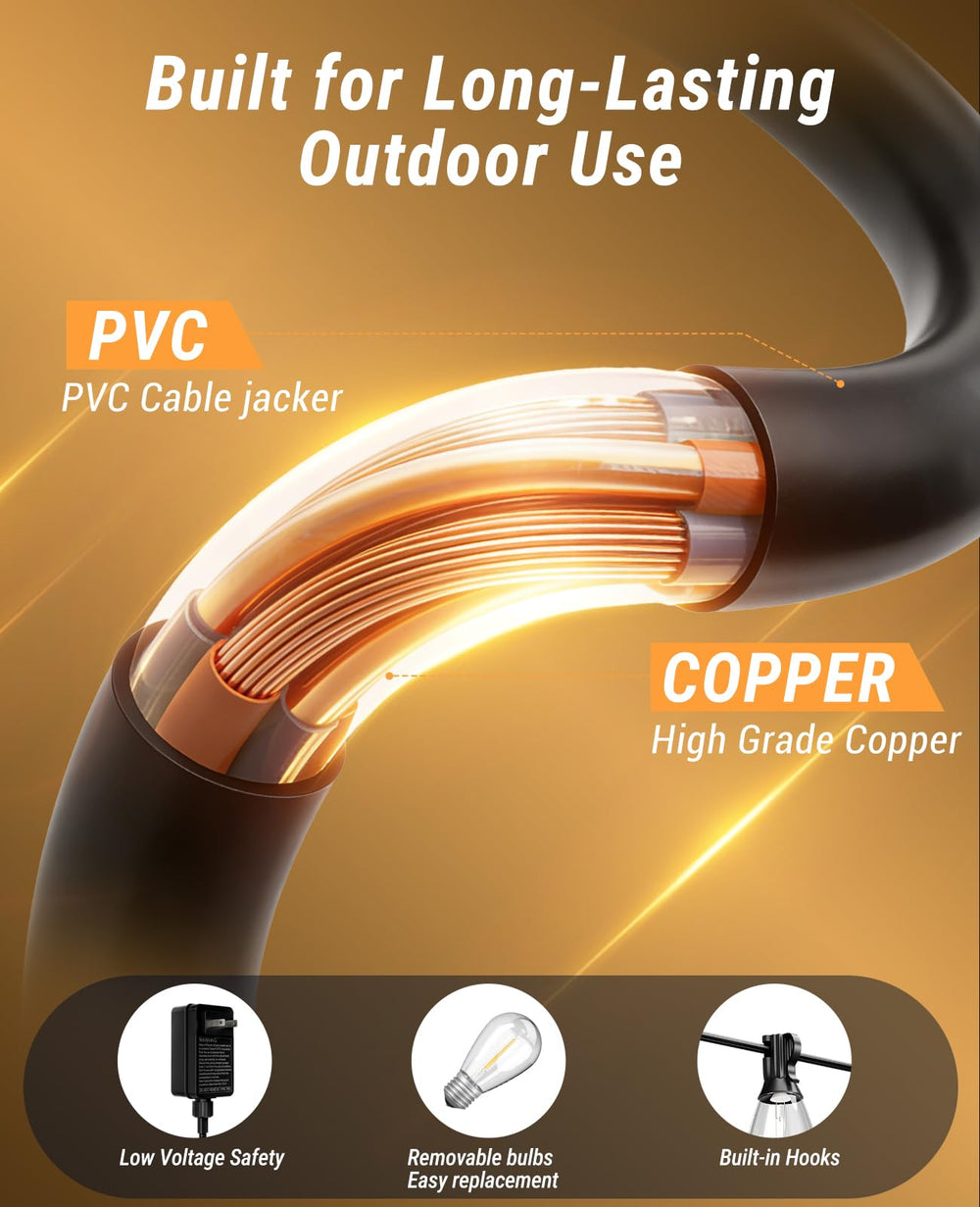 Tenmiro waterproof cable connection detail proving weather-resistant safety
