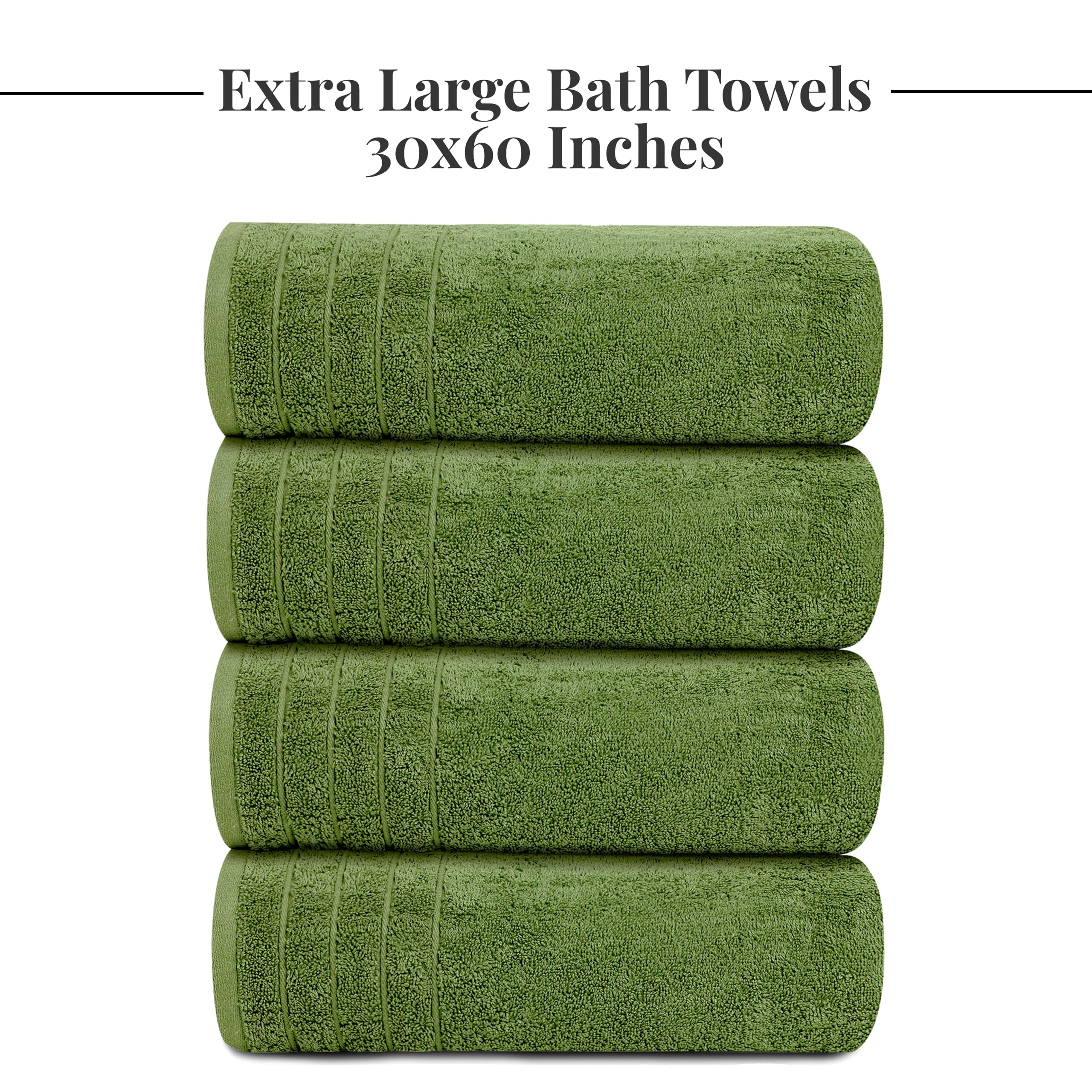 Tens Towels en ambiente de baño moderno verde, estética y funcionalidad