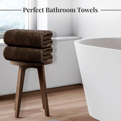 Tens Towels comparación de tamaño para mostrar las 30x60 pulgadas y cobertura