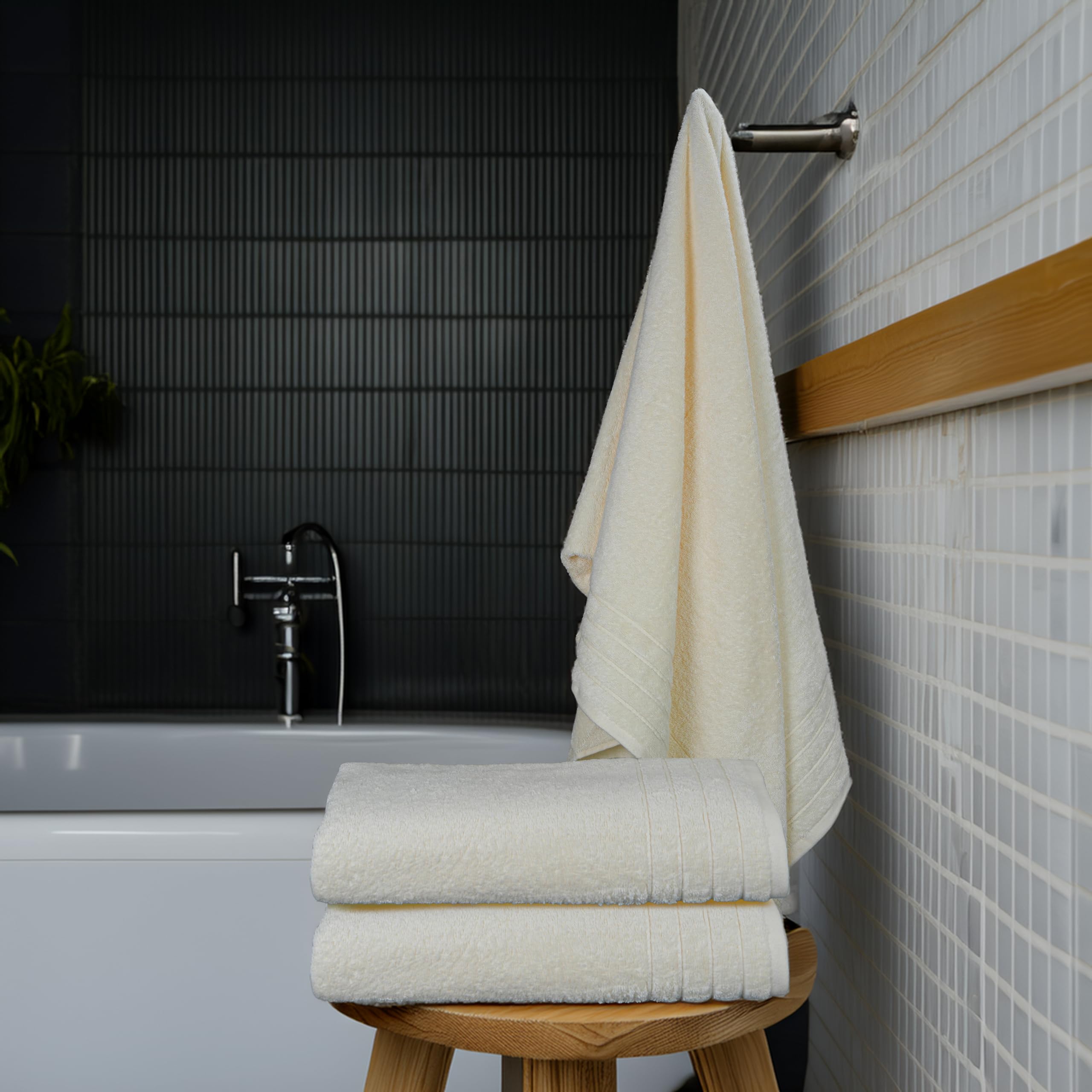 Tens Towels etiqueta con instrucciones de cuidado, facilita lavado correcto