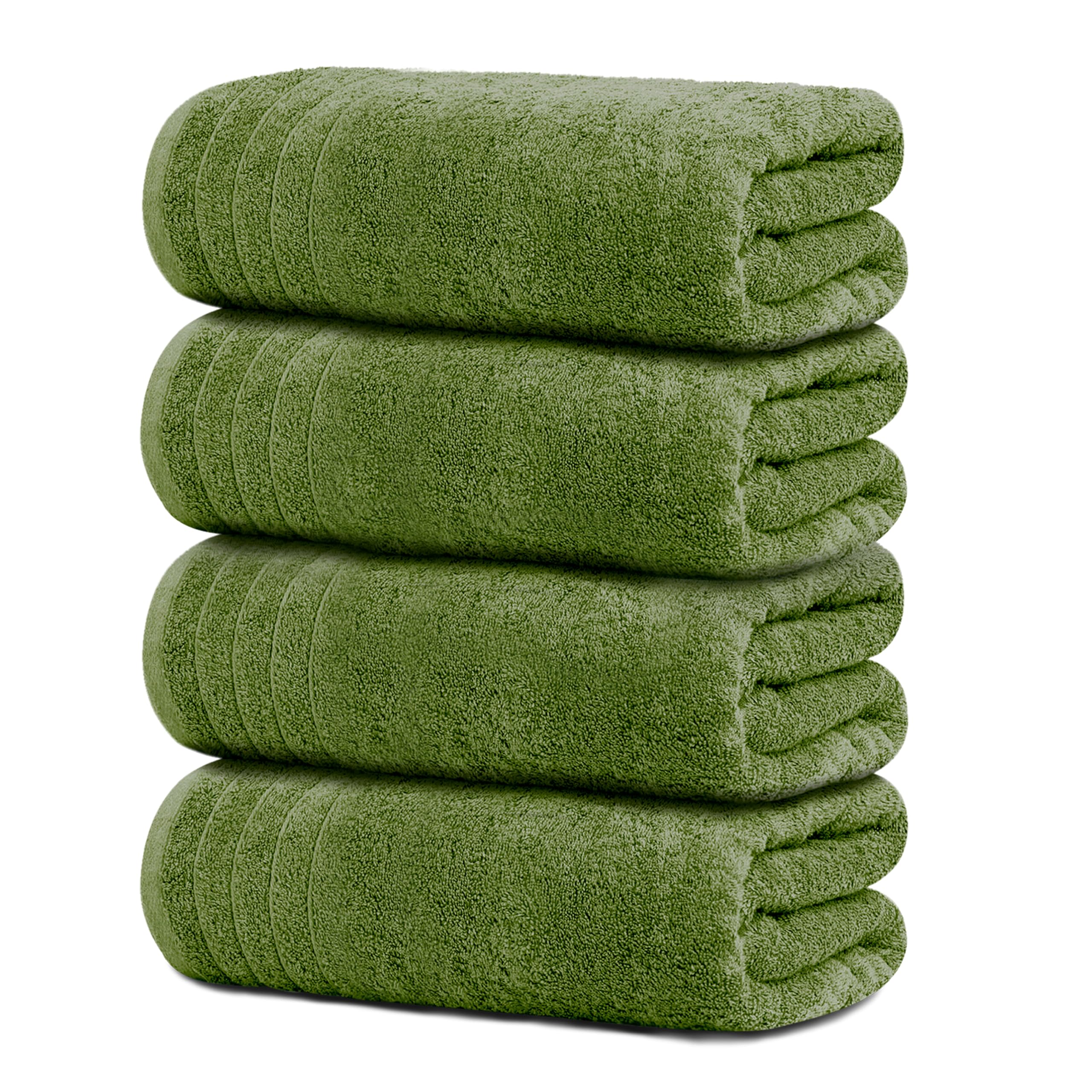 Tens Towels frente del paquete mostrando cuatro toallas verde, conveniencia inmediata
