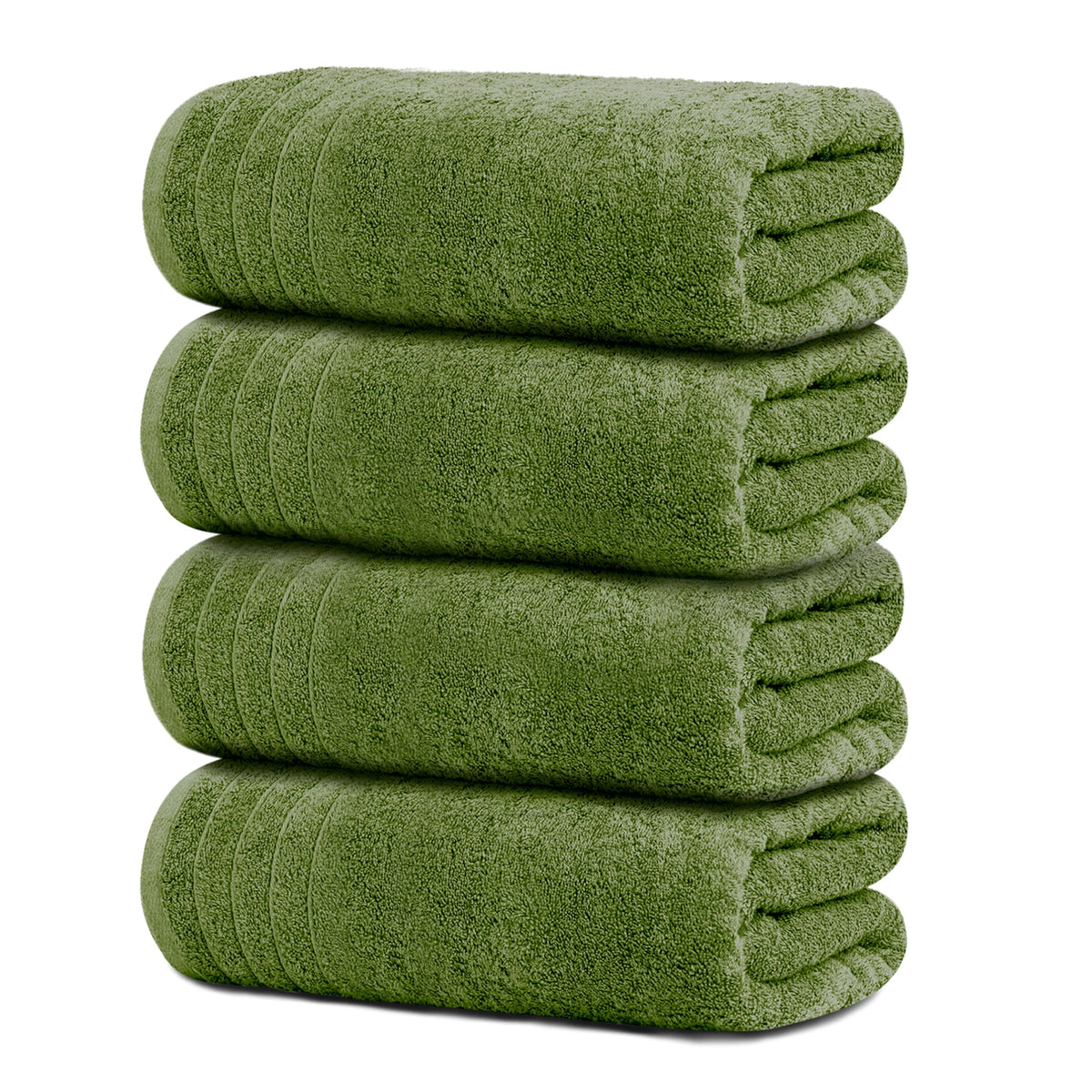 Tens Towels frente del paquete mostrando cuatro toallas verde, conveniencia inmediata