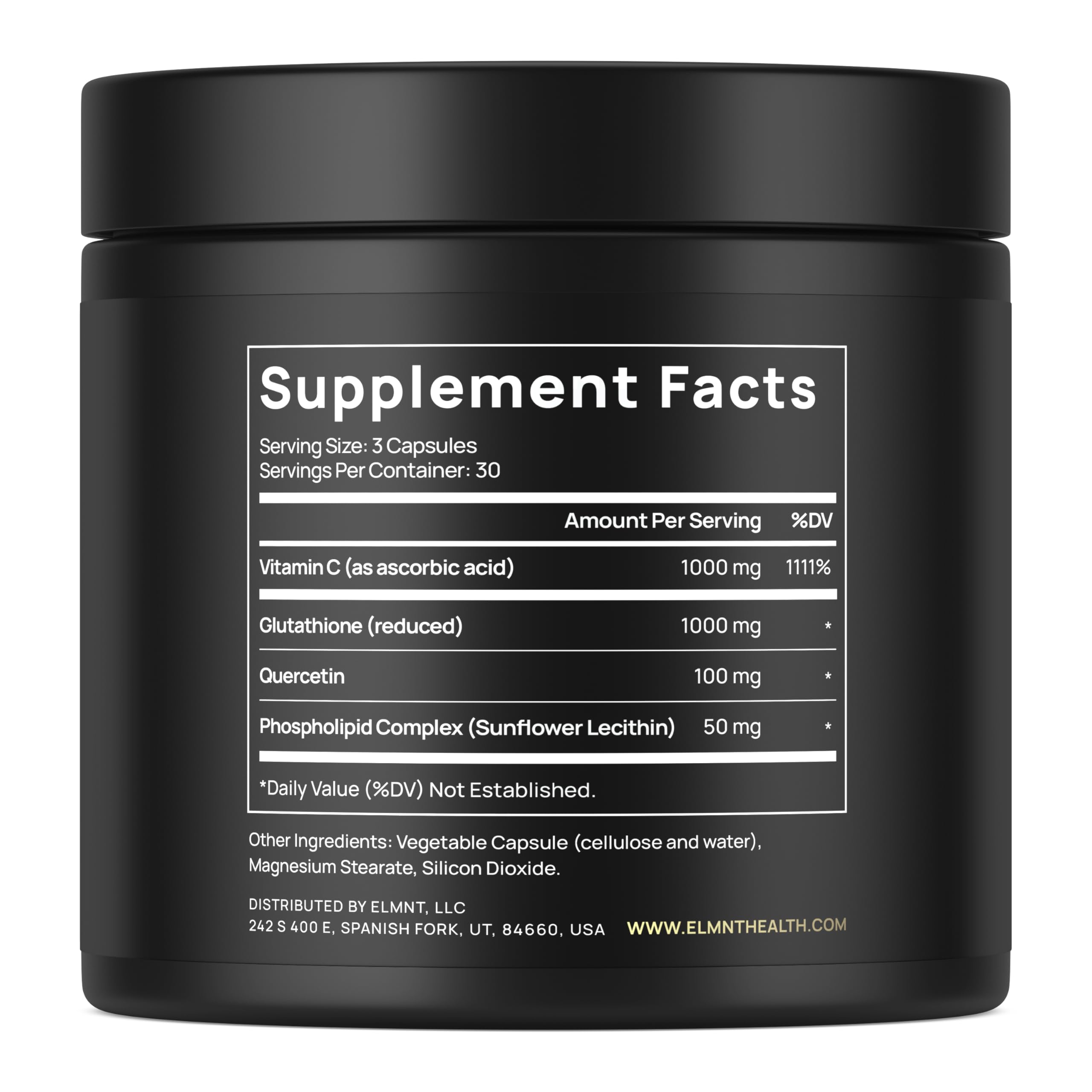 TERRA ELMNT capsule close-up revealing texture and coating benefit