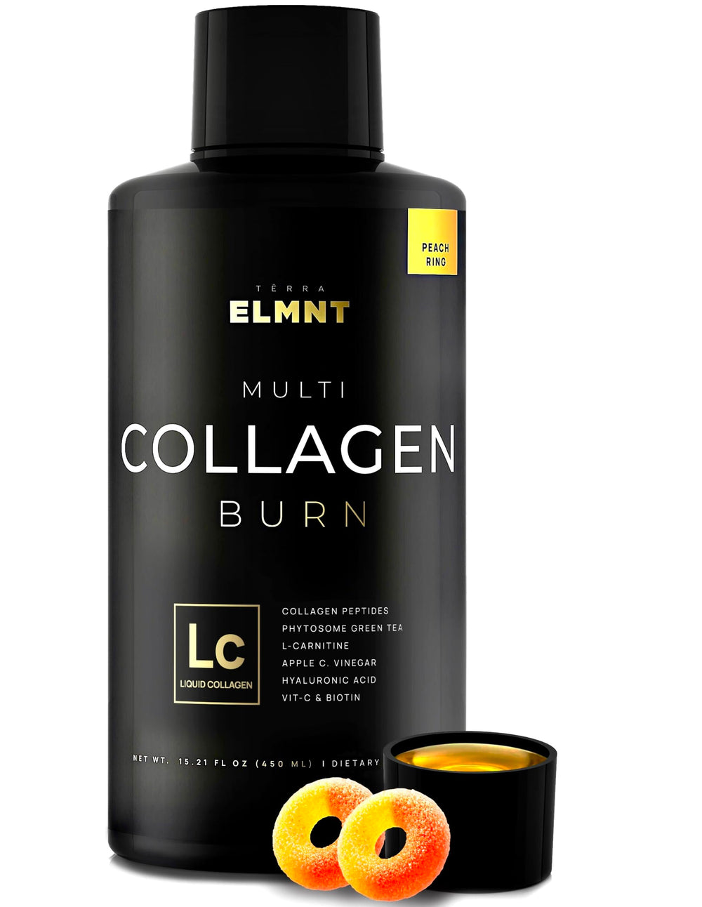 TERRA ELMNT frontal del envase mostrando el diseño y beneficios