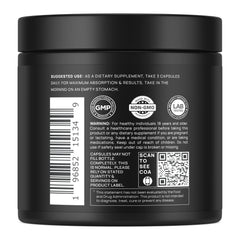 TERRA ELMNT ingredient label close-up showing exact dosages