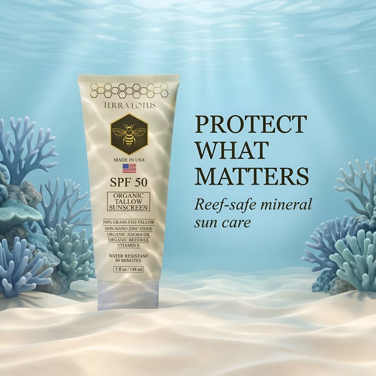 Terra Lotus product label and ingredients list showing organic transparency