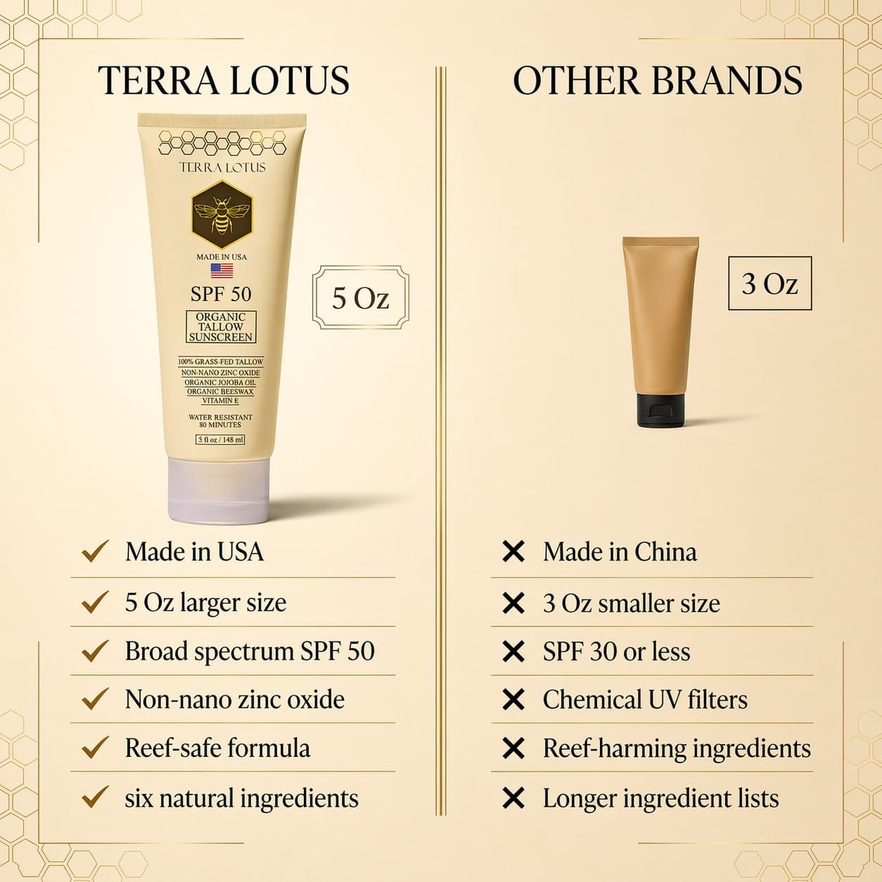 Terra Lotus creamy texture close-up demonstrating smooth, non-greasy finish