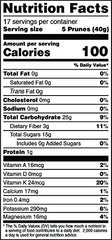 Terrasoul Superfoods ciruelas en bol y batido mostrando uso en desayuno nutritivo