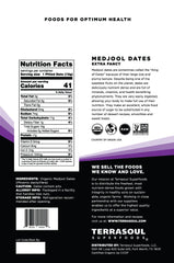 Terrasoul Superfoods close-up of medjool date texture showing soft chewiness
