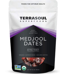 Terrasoul Superfoods front packaging showing 2 lb bag and freshness benefits