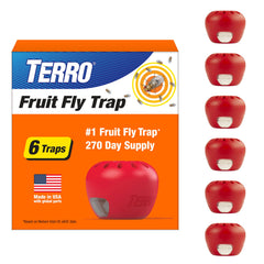 TERRO trampa frontal mostrando diseño en forma de manzana y discreción en cocina