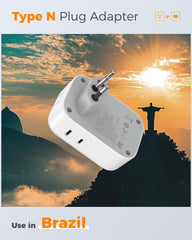 TESSAN primer plano de puertos USB-C y USB-A mostrando la capacidad de carga rápida