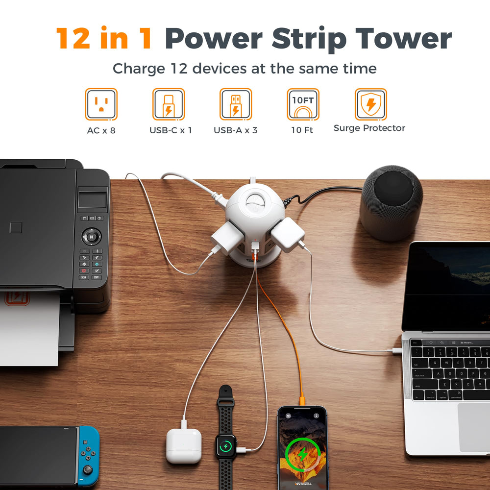 TESSAN interruptores superiores individuales, control de energía por zona