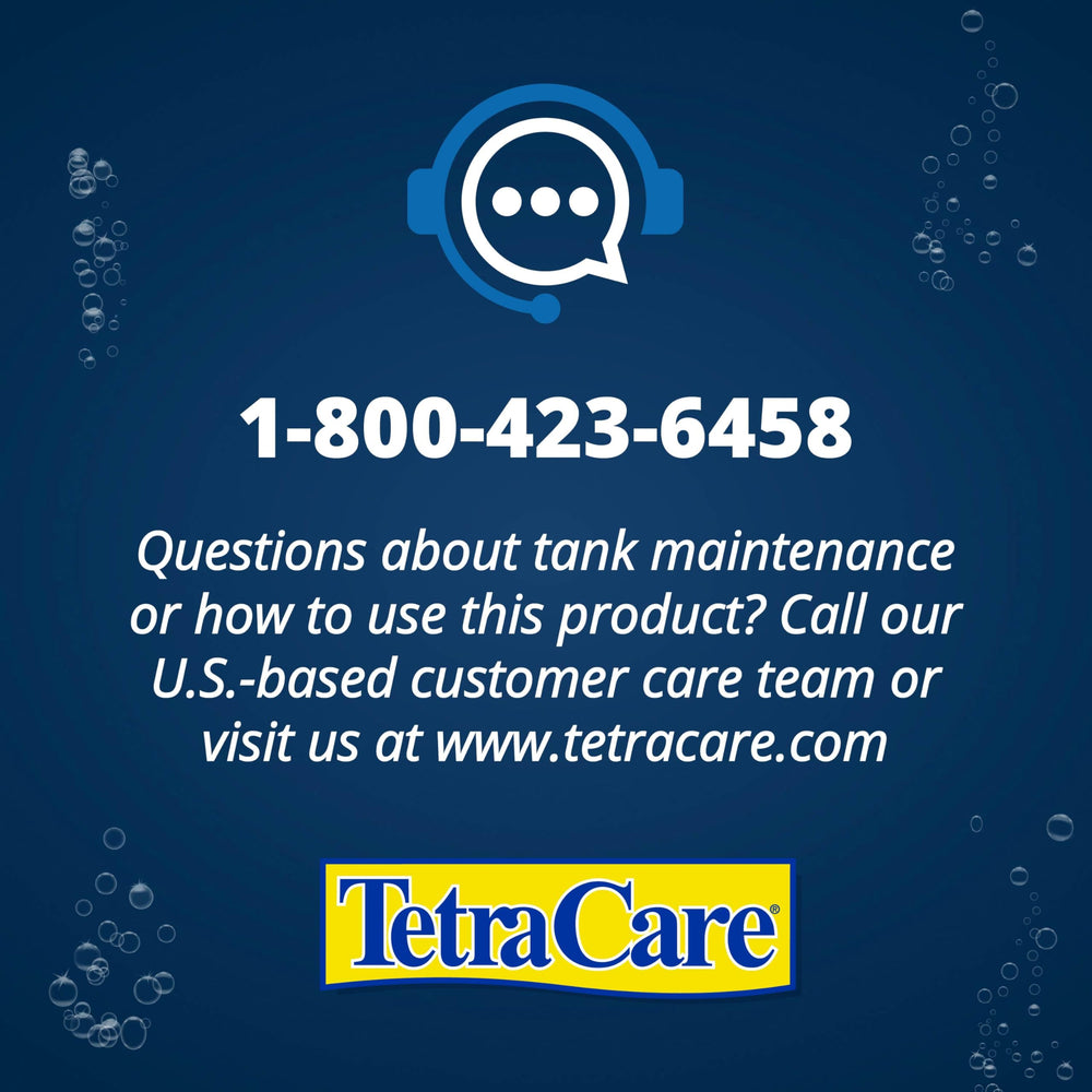 Tetra AquaSafe Plus etiqueta informativa con instrucciones y beneficios visibles