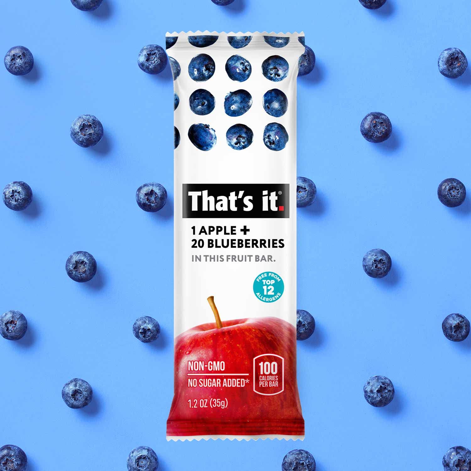 That’s it. bar inside a child’s lunchbox offering a healthy fruit option