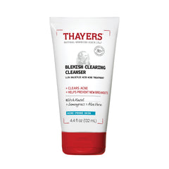THAYERS vista frontal del envase mostrando diseño y beneficio limpiador