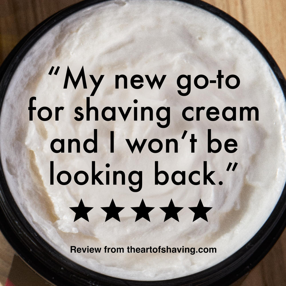 The Art of Shaving in morning routine setting showing sandalwood scent enhancing grooming