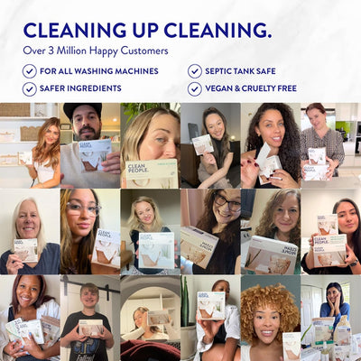 THE CLEAN PEOPLE comparación de tamaño de una toallita versus mano
