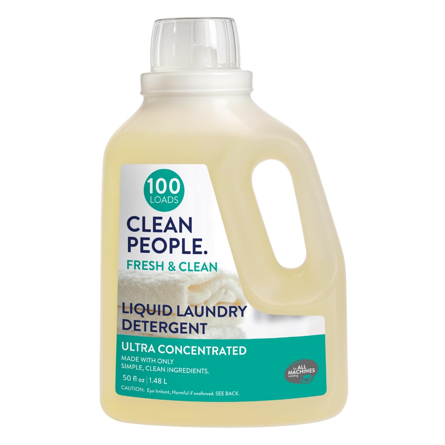 The Clean People front packaging showing bottle and label for clear identification and benefit