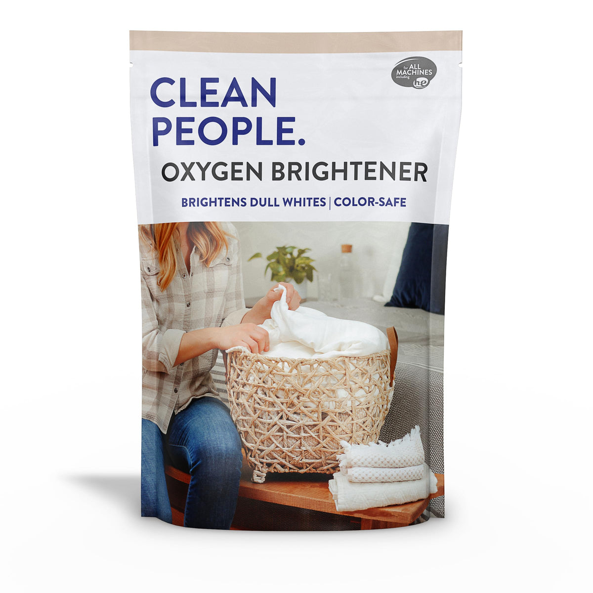 THE CLEAN PEOPLE botella frontal 41 oz mostrando etiqueta y beneficios