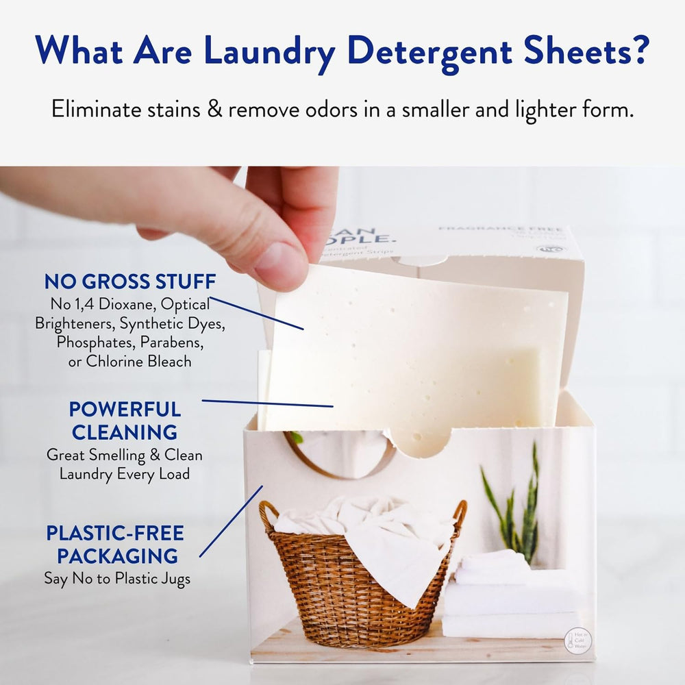THE CLEAN PEOPLE recyclable paper packaging and ingredient highlights