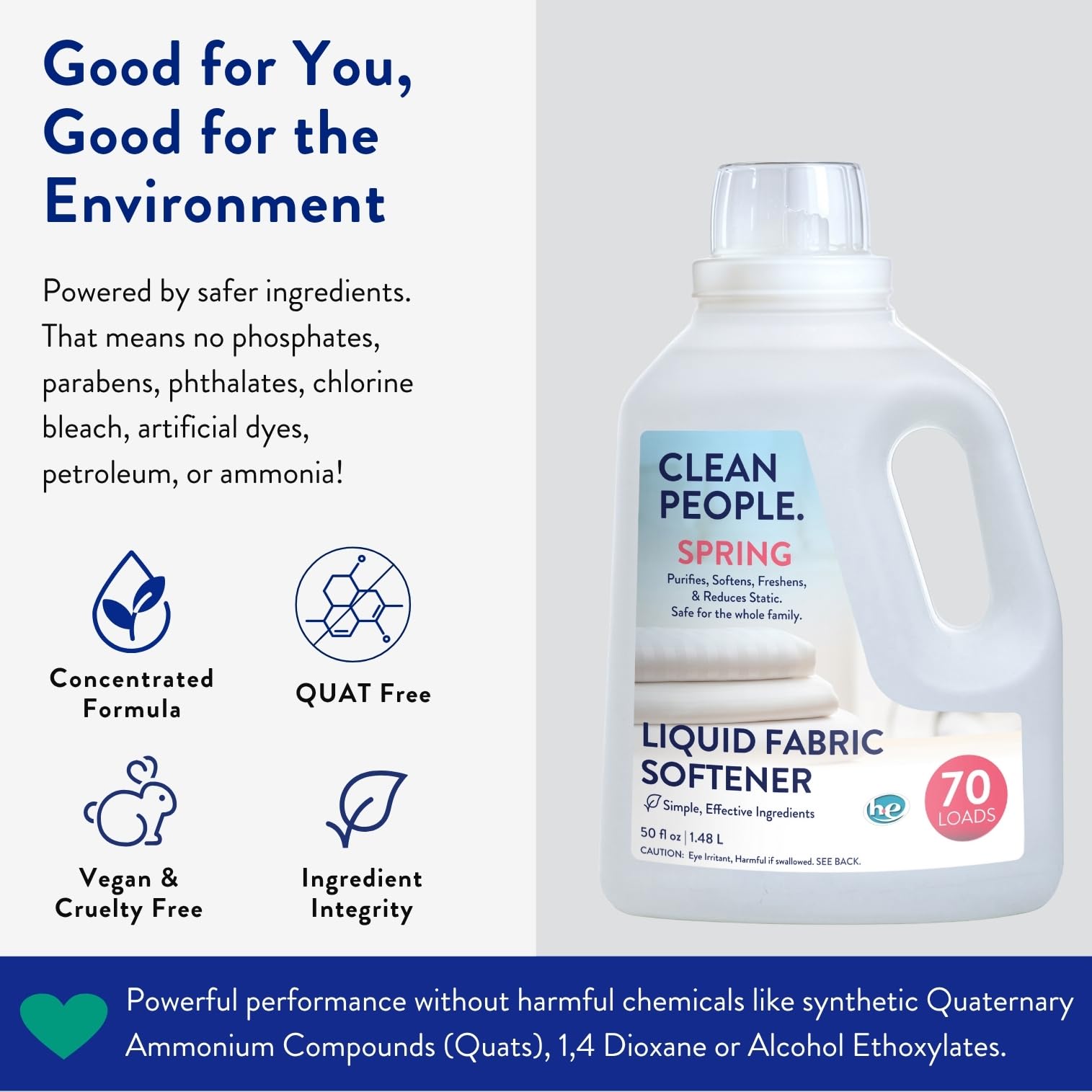 THE CLEAN PEOPLE vertido en la tapa para dosificar, control fácil de uso