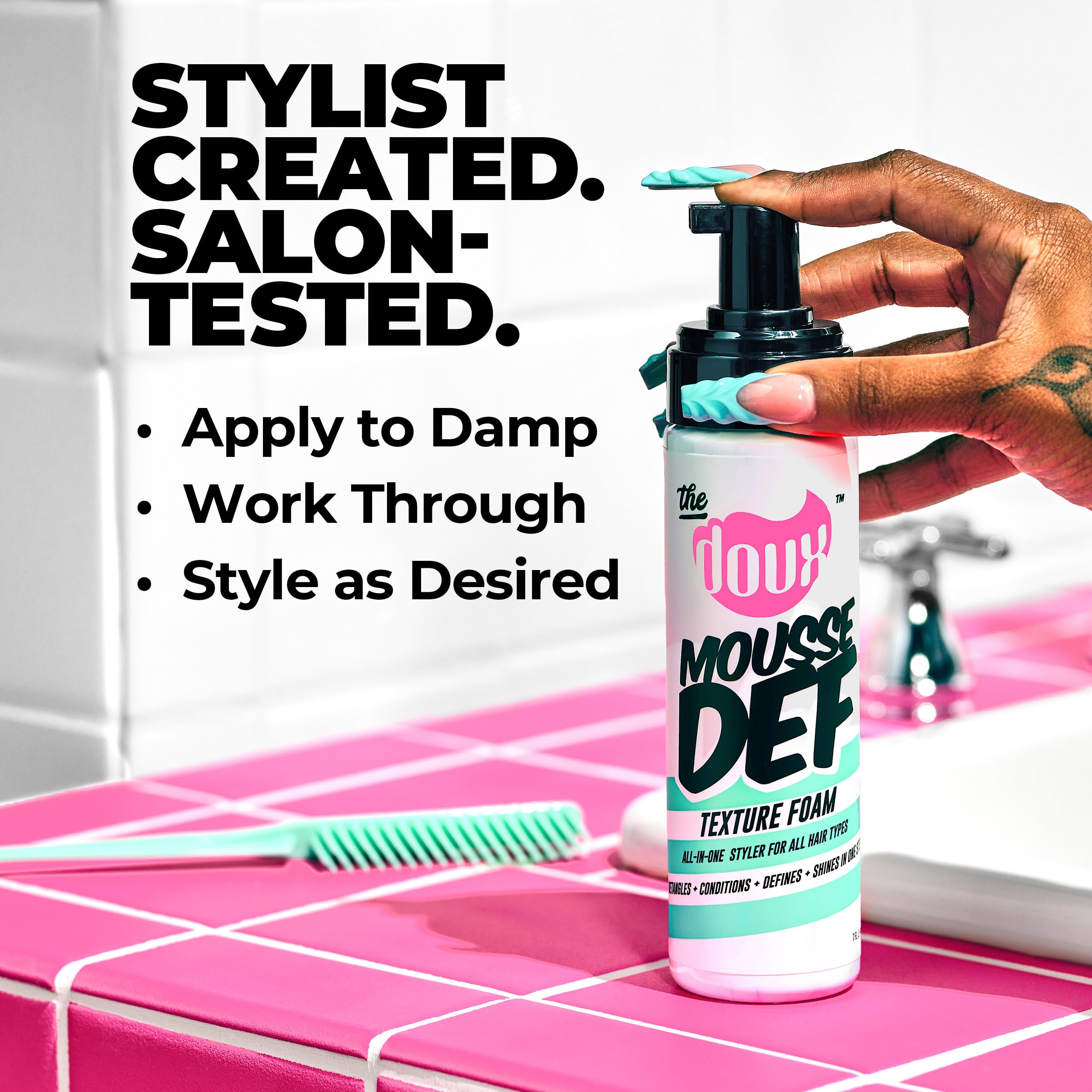 The Doux uso con difusor para volumen sin frizz