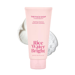 THE FACE SHOP envase frontal Rice Water Bright mostrando tamaño y diseño