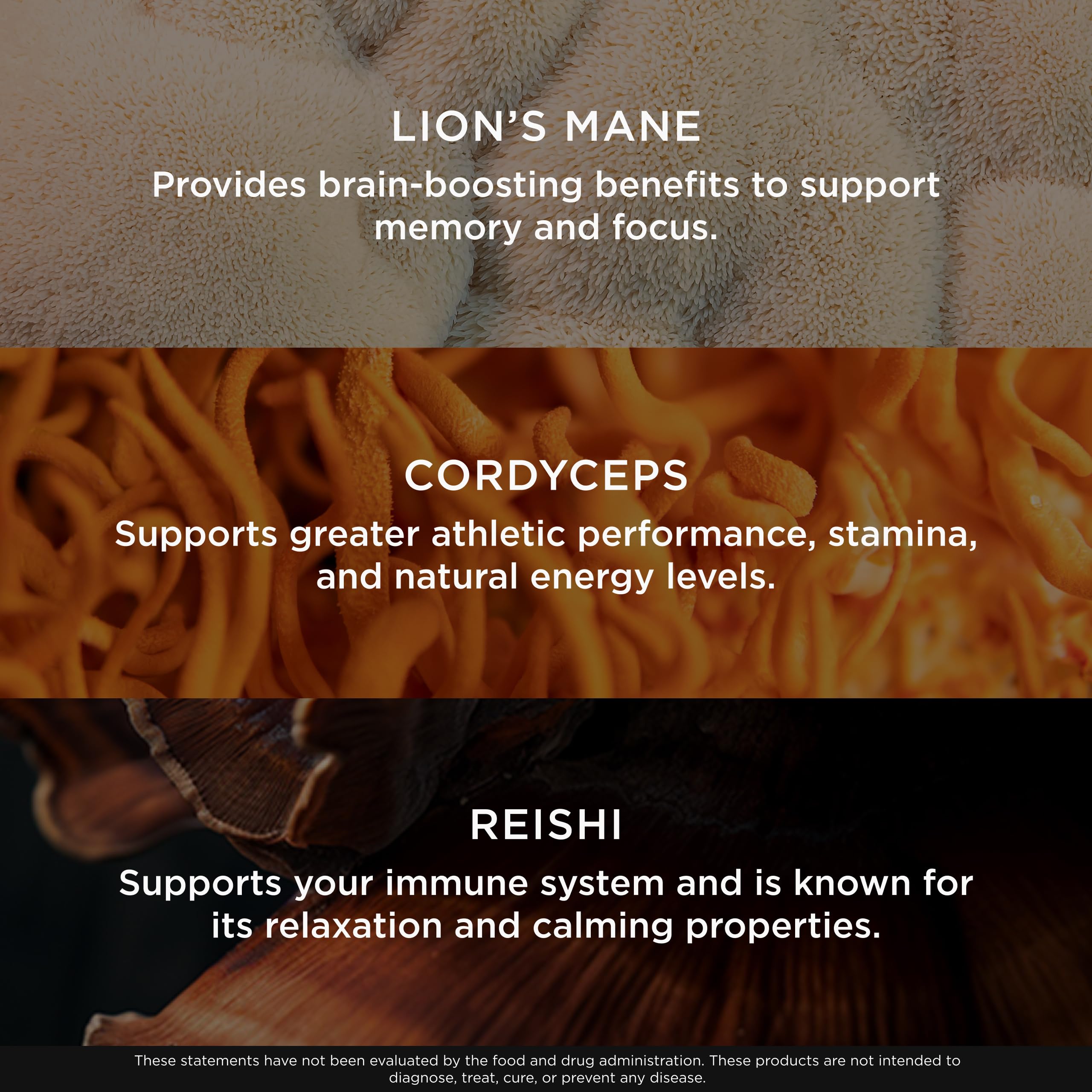 The Genius Brand etiqueta con lista de ingredientes y beneficios visibles