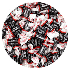 The Hampton Popcorn & Candy Company paquete frontal con Tootsie Roll Midgees práctico