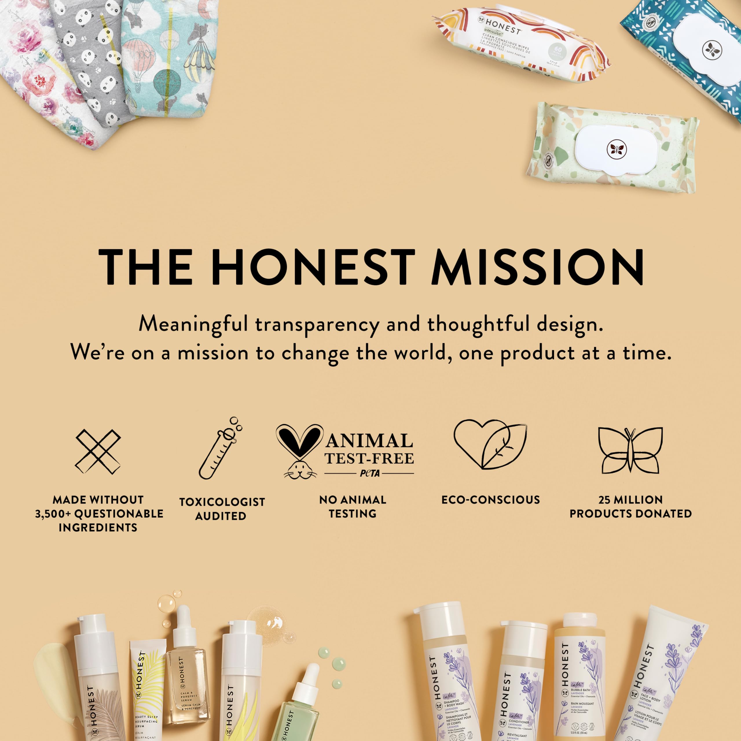 The Honest Company ambiente de baño con lavanda que transmite calma y relajación