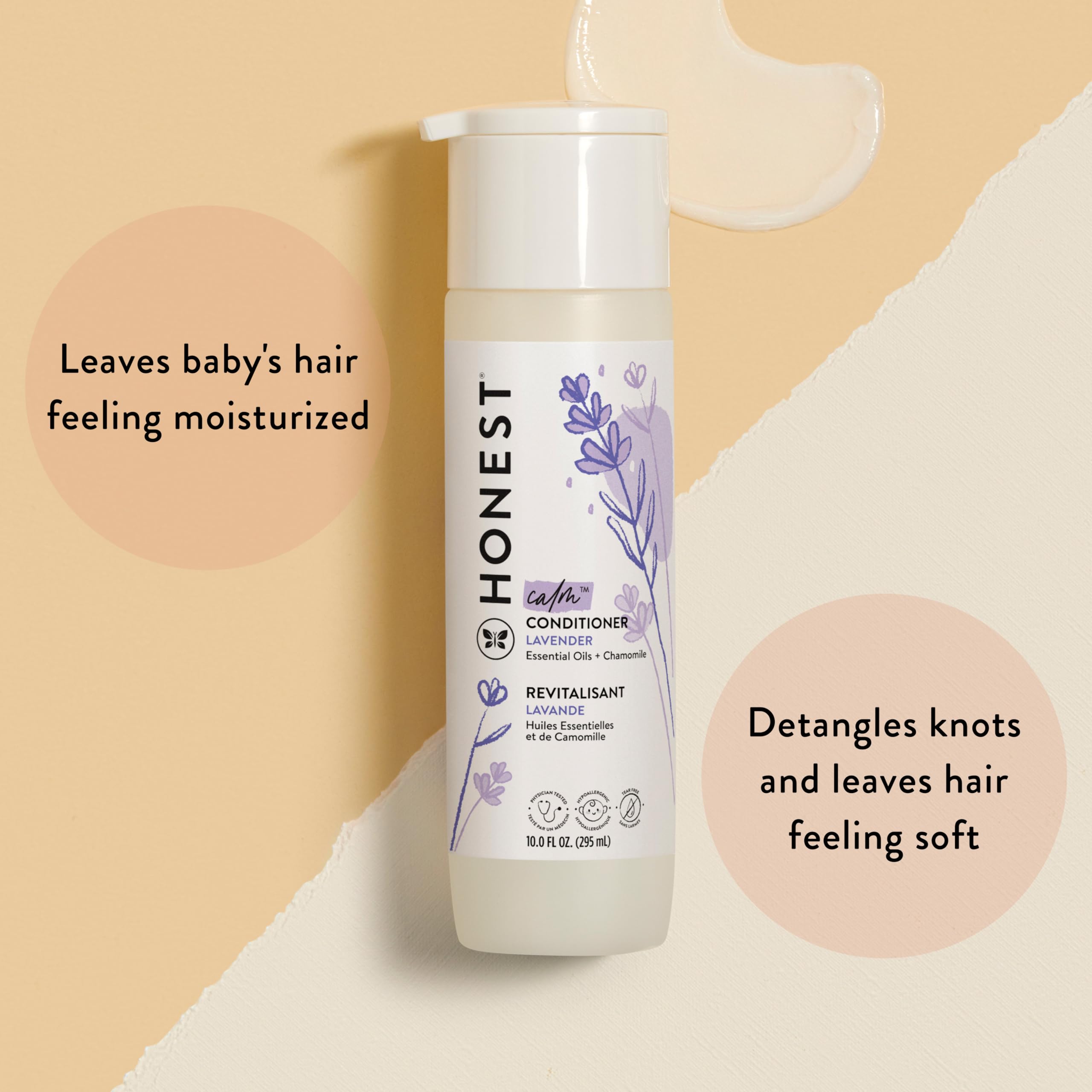 The Honest Company textura cremosa del gel que hidrata la piel