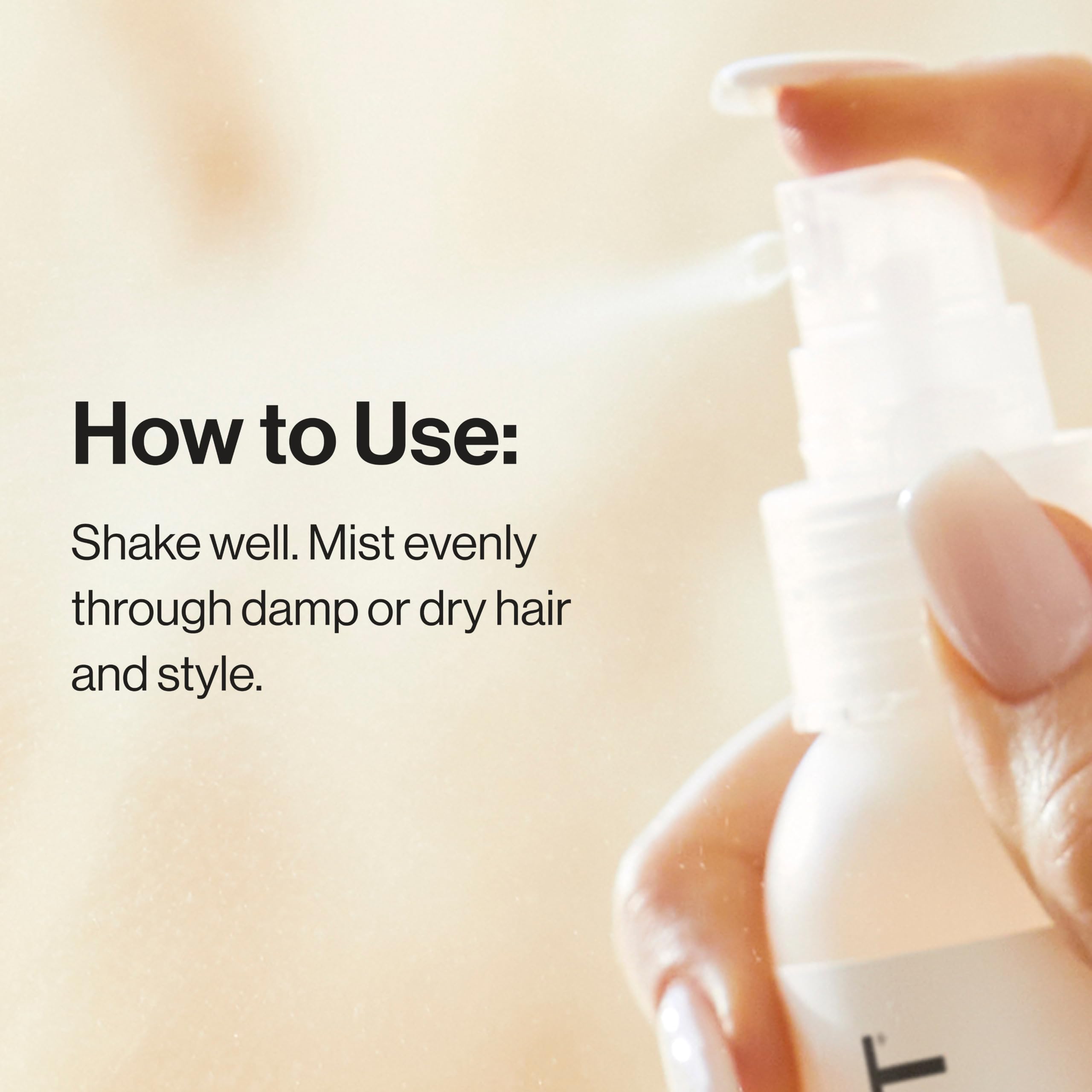 The Honest Company detangler bottle on a bathroom shelf conveying daily routine ease