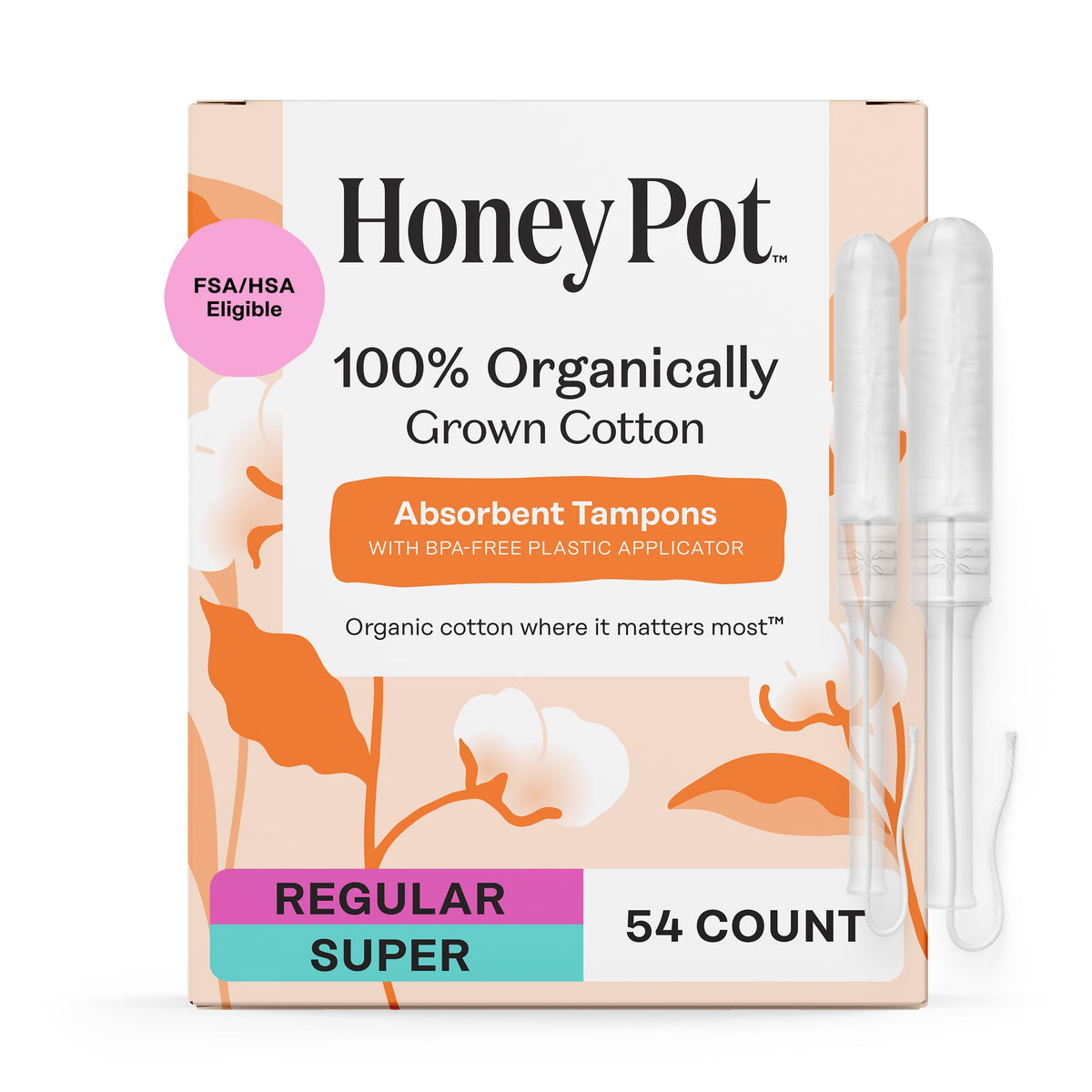 The Honey Pot Company frente del paquete mostrando variedad y beneficio natural