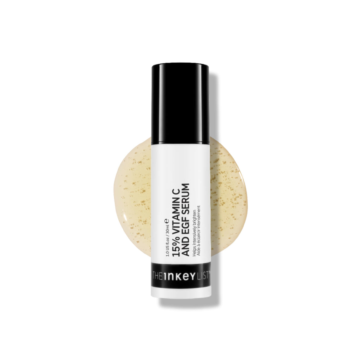 The INKEY List — frente del envase mostrando diseño y beneficio iluminador