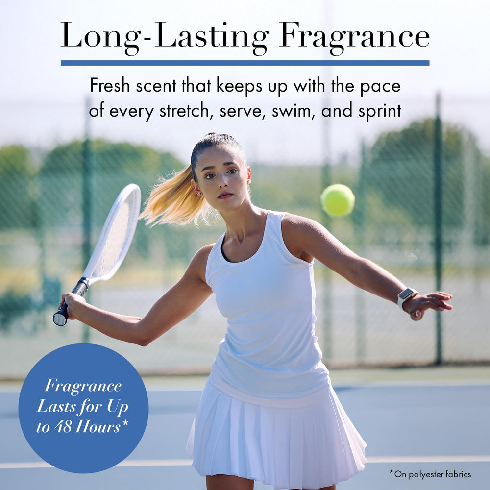 The Laundress ropa deportiva limpia y fresca tras el lavado eficiente