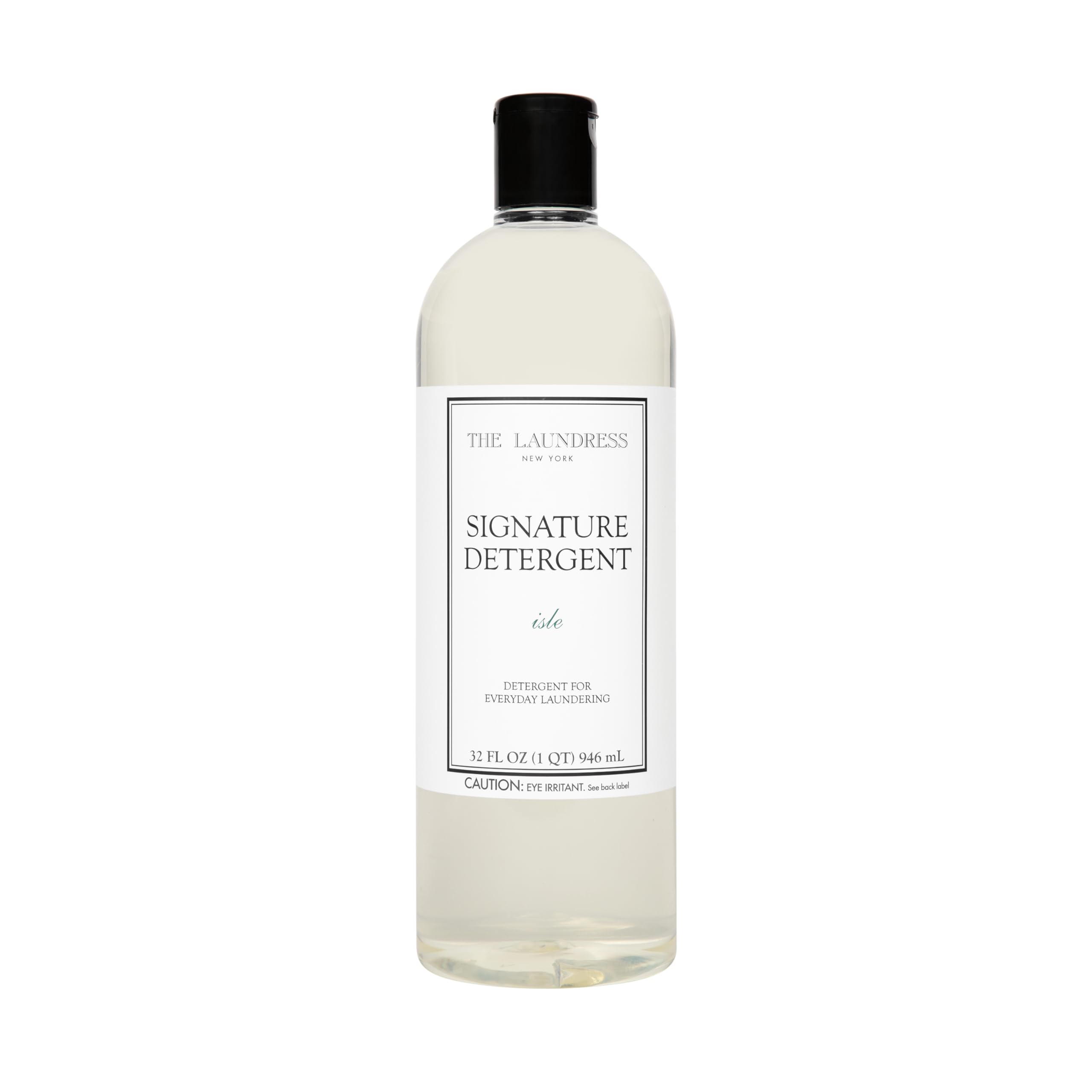 The Laundress envase frontal Isle mostrando diseño y beneficio de limpieza