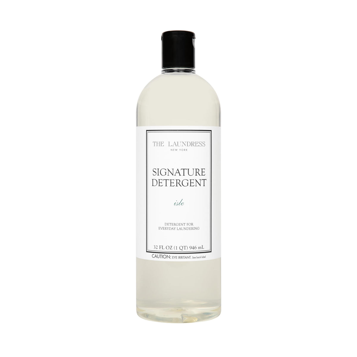 The Laundress envase frontal Isle mostrando diseño y beneficio de limpieza