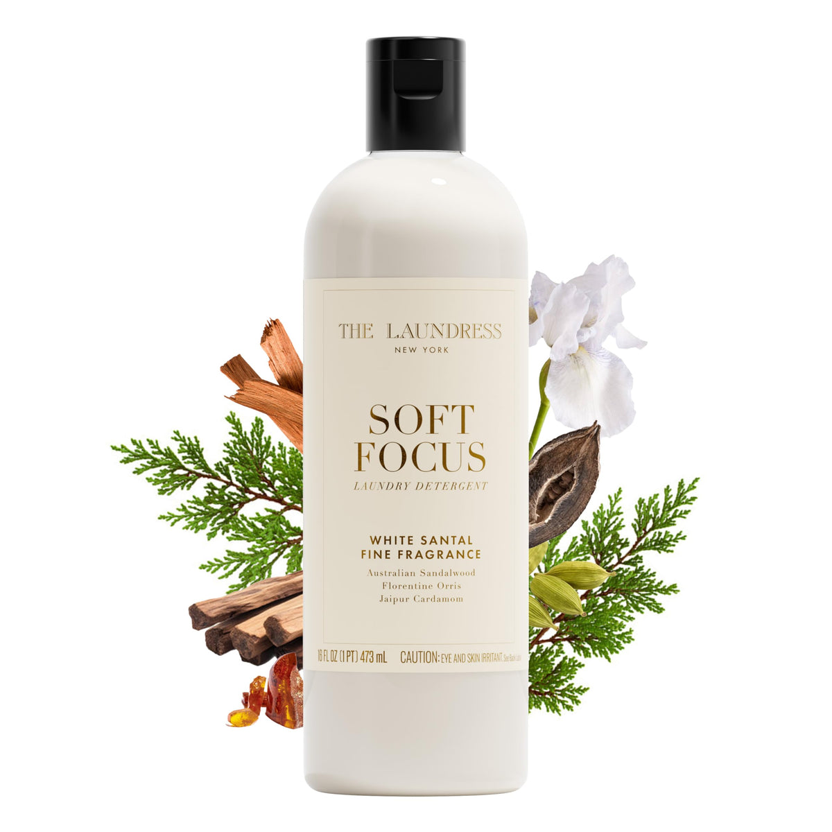 The Laundress botella frontal mostrando diseño y uso práctico