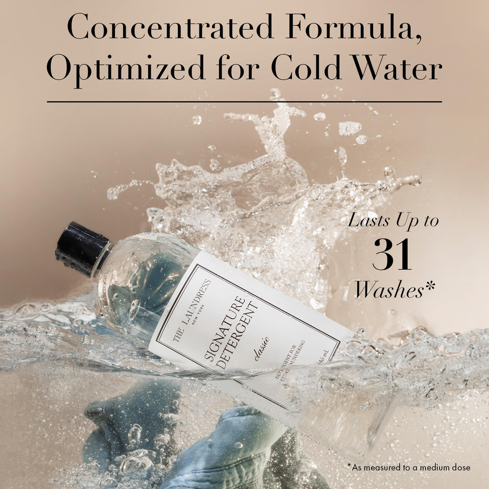 The Laundress ropa íntima colgada fresca tras lavado con aroma duradero